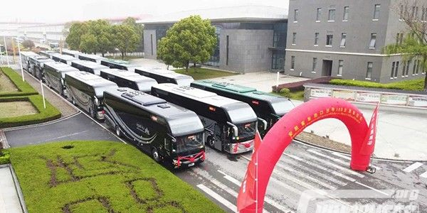 Ankai A8 High Class Buses Start Their Journey to Saudi Arabia 