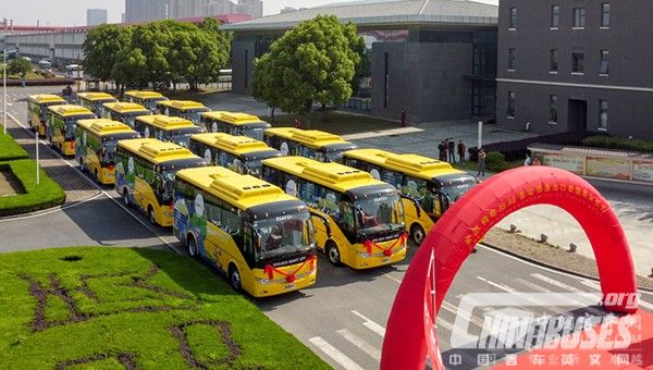 28 Ankai A6 Electric Buses Ushers in A Brand New Era ...