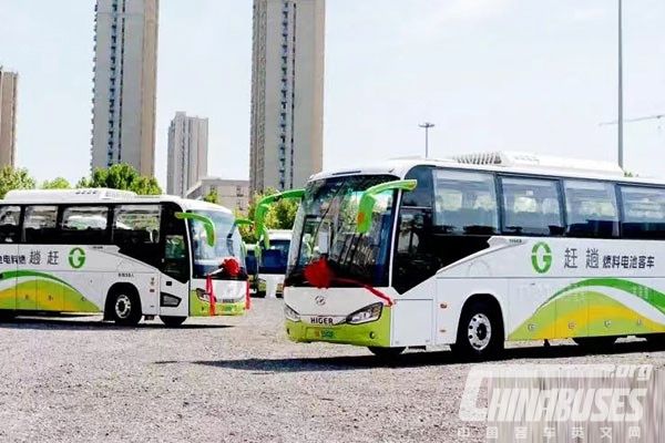 20 Units Higer Hydrogen Fuel Cell Buses Help Beijing Transform into A Greener and Smarter City