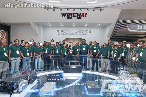 Global Strategic Partners of SINOTRUK Visit Weichai