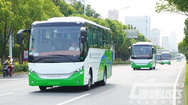 Ankai Buses on High Demand During Peak Travel Season in Summer