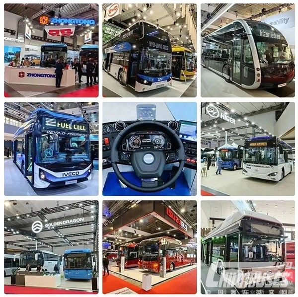 Buses Equipped with Actia Podium 2 Shine at Busworld Europe 2023
