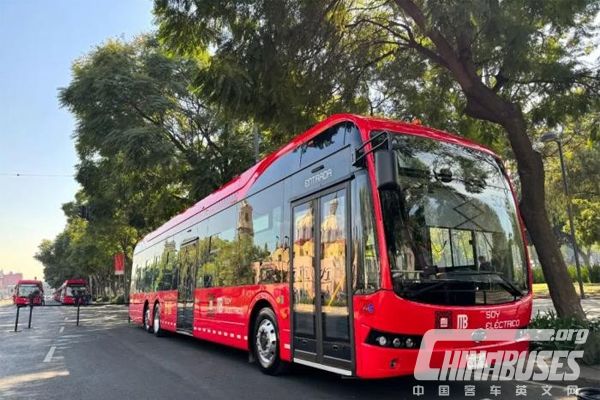 BYD Electric Buses to Arrive in Mexican Government for Operation