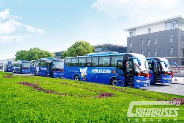Ankai Electric A6 Tourist Buses Deliveed to Guangxi
