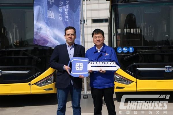 Accelerating Overseas Expansion: Zhongtong Delivers 18m BRT Electric Buses to Portugal