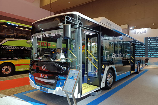 Chinese Elements at Busworld Southeast Asia 2024 in Jakarta