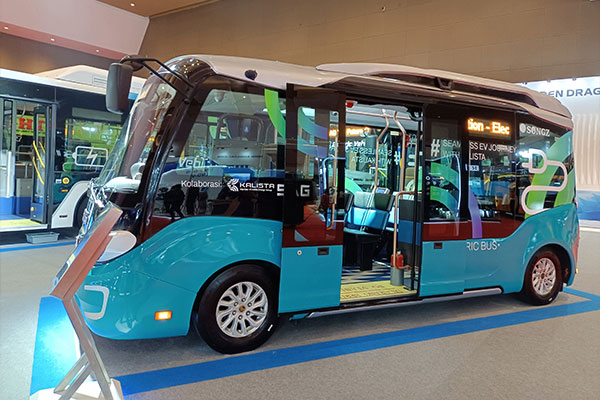 Chinese Elements at Busworld Southeast Asia 2024 in Jakarta