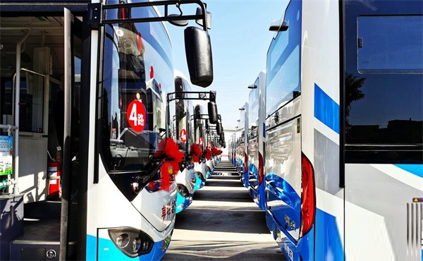 Another batch of Higer Azure Buses Delivered to Zhangjiachuan