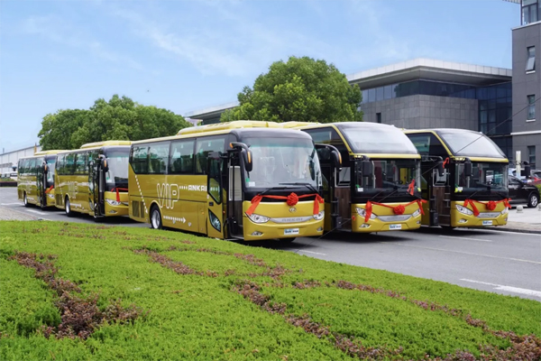 Ankai Tourist Bus A6 and A8 Delivered to Changsha Customer