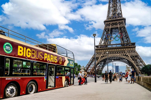 Ankai Double-decker Buses Elevating the Paris Olympics Travel Experience