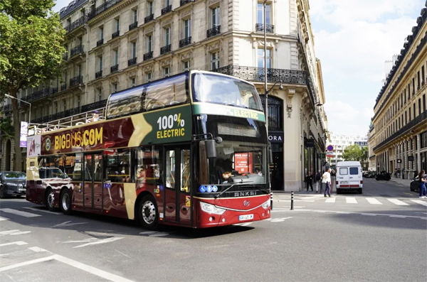 Ankai Bus Boosts Paris 