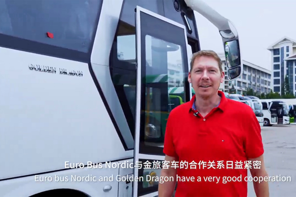 Golden Dragon Buses Receive Accolades from Nordic Business Partners