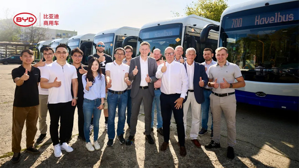 The 700th Electric Bus Rolls Off the Production Line at BYD Hungarian Plant