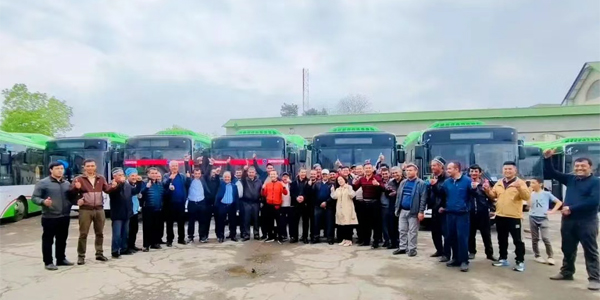 Zhongtong N-Series Buses Upgrade Public Transport Services in Uzbekistan Namangan Region