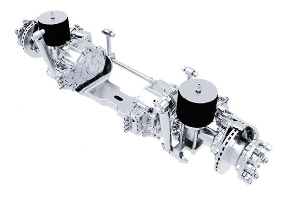PANGOOD Four-airbag Wheel-side Independent Suspension Drive System PDS320KW-11F