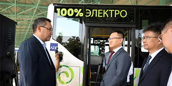 President Attendance! Ankai Bus Shines Brightly in Bishkek, Kyrgyzstan