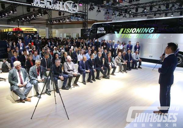 China Power at Busworld Europe: HIGER Unveils Electric New V Coaches in Belgium