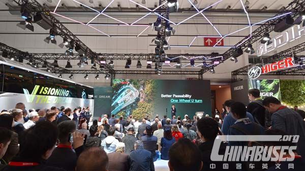 China Power at Busworld Europe: HIGER Unveils Electric New V Coaches in Belgium