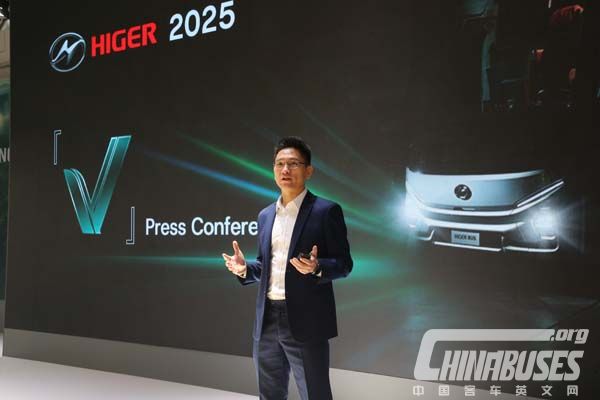 China Power at Busworld Europe: HIGER Unveils Electric New V Coaches in Belgium