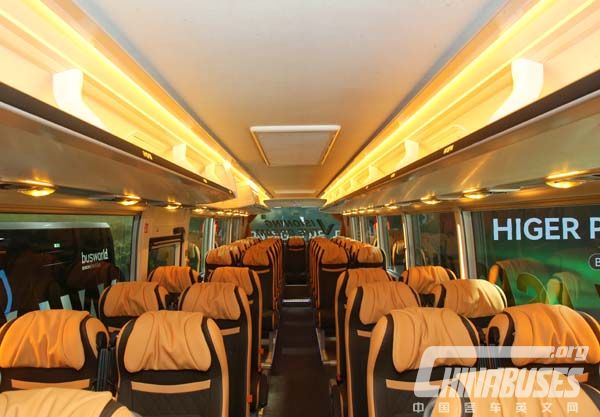 China Power at Busworld Europe: HIGER Unveils Electric New V Coaches in Belgium