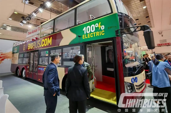 Ankai Unveils Two New Electric Buses at Busworld Europe 2025