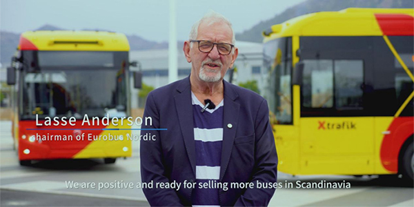 80 Golden Dragon Electric Buses Officially Launch Operations in Sweden