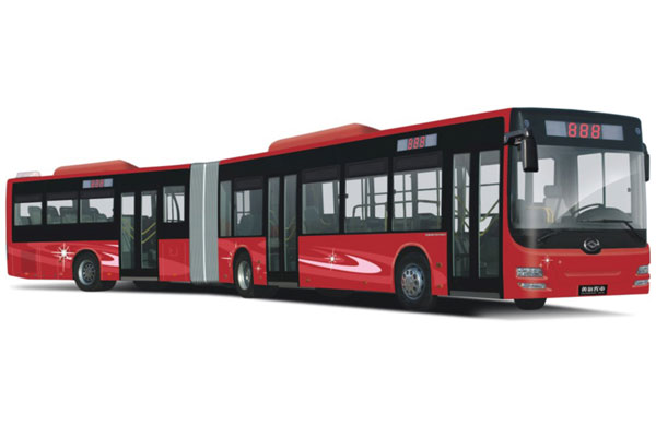 Huanghai 18M Electric / Diesel / CNG City Bus – DD6180 Series