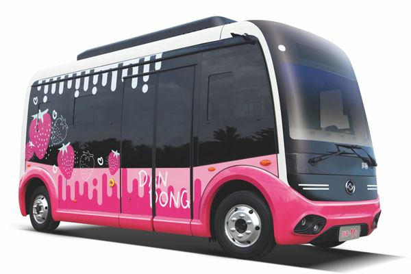 Huanghai Electric Low-Floor Microcirculation City Bus – DD6600EVD Series