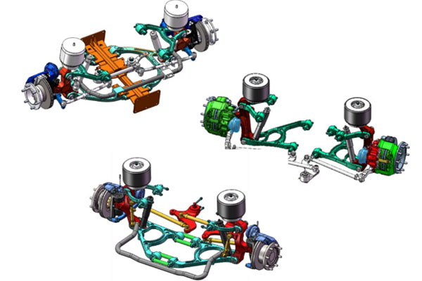 C.C.D FD Series Independent Front Air Suspension