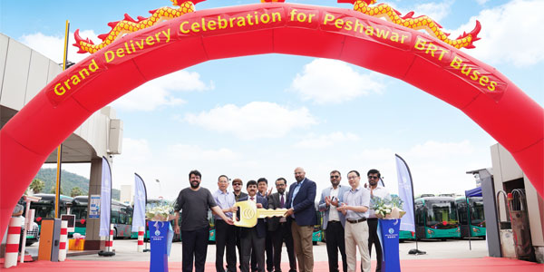 Golden Dragon Delivers Another Batch of New Energy Buses to Pakistan
