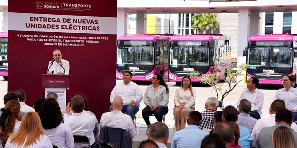 Zhongtong Delivers First Zero-Emission Bus Fleet to Hermosillo, Mexico