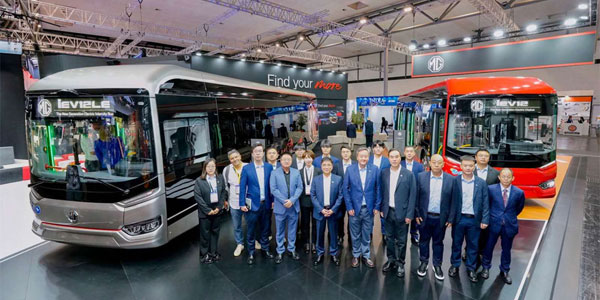 MG COMMERCIAL Makes IAA Transportation Debut  with Two New Battery-Electric Buses
