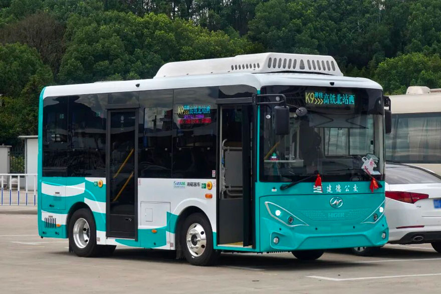 Jiande Public Transport’s New Higer Electric Buses to Be Launched Soon