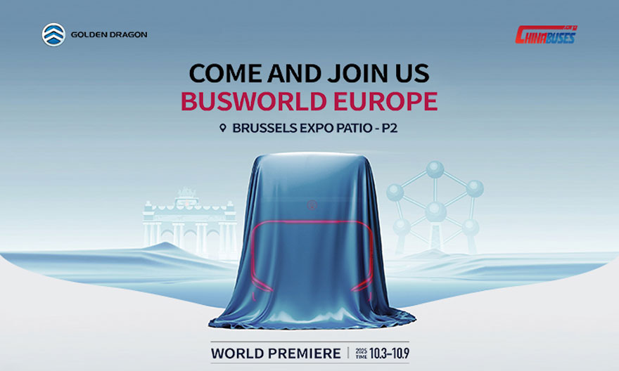 Discover Golden Dragon Buses at Busworld Brussels 2025