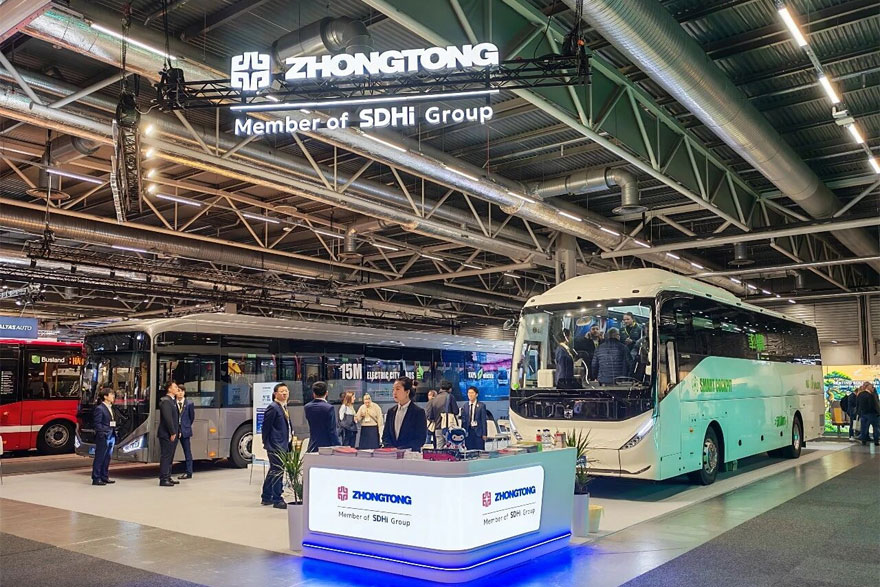 Zhongtong Bus Makes Its Mark at Persontrafik Stockholm