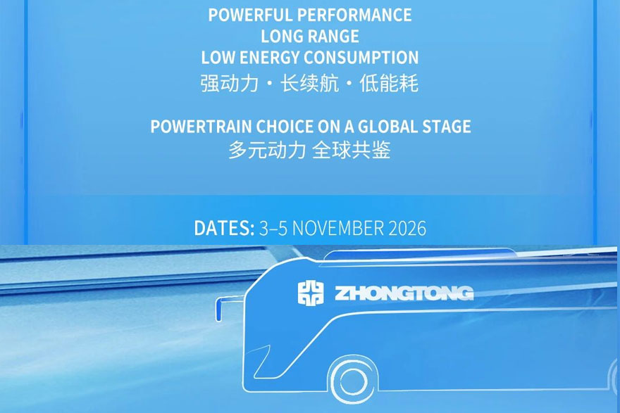 Zhongtong Bus to Showcase at Euro Bus Expo in Birmingham, UK