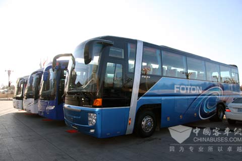 Foton Euro V buses 