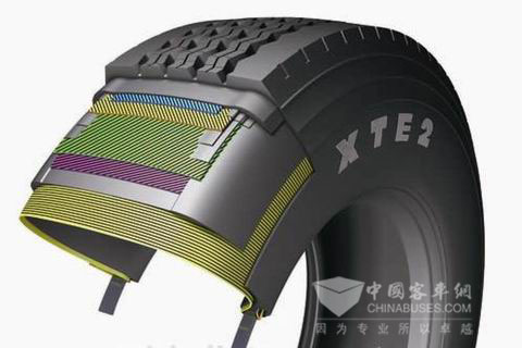 Michelin XTE-2 tire    