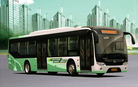 Zonda YCK6128HEVC hybrid bus