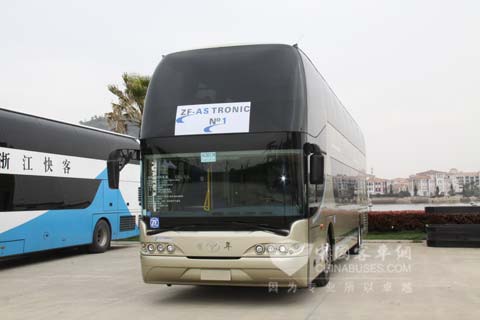 Youngman bus with ZF AMT