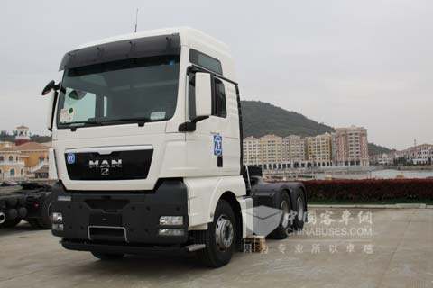 MAN truck with ZF AMT