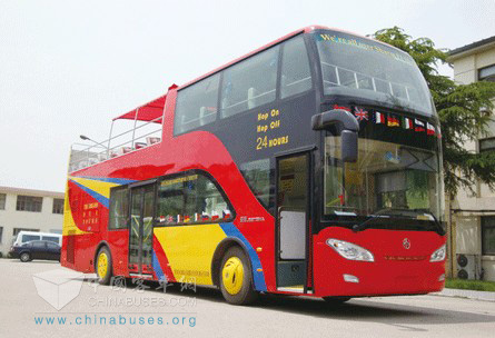 Yaxing Open Top Double-deck Sightseeing Bus