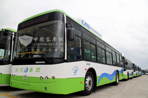 King Long Natural Gas Buses