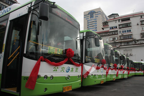King Long XMQ6105G5 CNG city buses