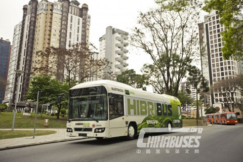 Volvo Hybrid Bus Curitiba