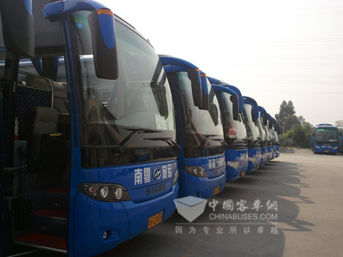 Higer buses for Guangzhou Asian Games