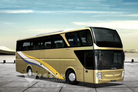 Foton AUV BJ6125 luxurious buses exported to Syria