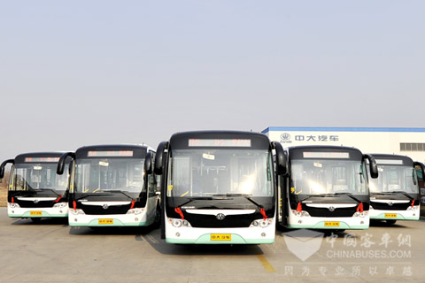 Zonda luxurious BRT buses