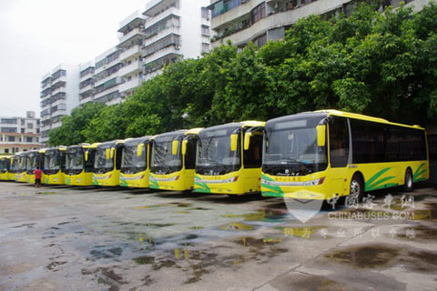 Zhongtong city buses