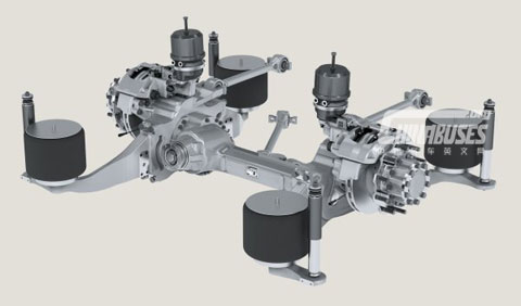 ZF Launches Second Generation Low-floor Bus Axle AV 133